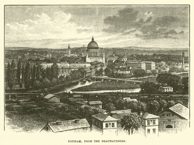 Potsdam, a Brauhausbergből alkotó: English School