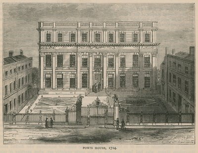 Powis House, London, 1714-ben alkotó: English School