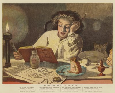 Felkészülés egy rémálomra (chromolitho) alkotó: English School