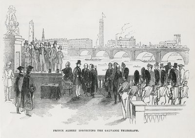 Albert herceg a galvántávírót vizsgálja alkotó: English School