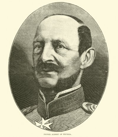 Albert porosz herceg, 1870. október alkotó: English School