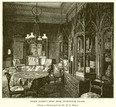Prince Alberts Music Room, Buckingham-palota alkotó: English School