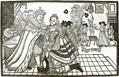 Károly herceg üdvözlete Spanyolországból, 1623 (litho) alkotó: English School