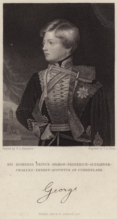 György-Frederick-Sándor-Charles-Ernest-August cumberlandi herceg alkotó: English School