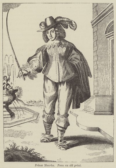 Maurice herceg (metszet) alkotó: English School