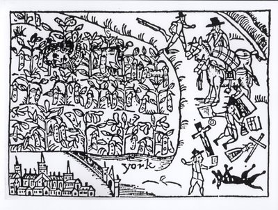Rupert herceg (1619-82) egy babmezőben bujkált a Marston Moor-i csatában 1644. július 2-án alkotó: English School