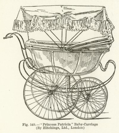 Patricia Baby Carriage hercegnő, Hitchings, London alkotó: English School