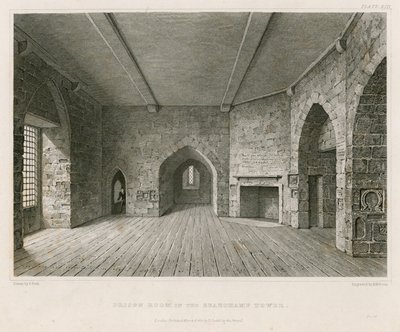 Börtönszoba a Beauchamp-toronyban alkotó: English School