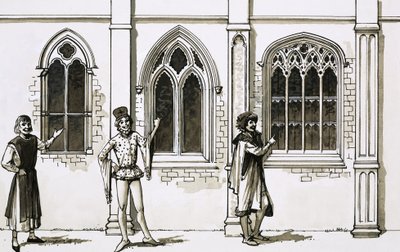 A gótikus építészet fejlődése alkotó: English School