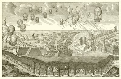 A franciák tervezett inváziója Angliában alkotó: English School