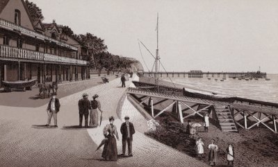 Promenade, Penarth (litho) alkotó: English School