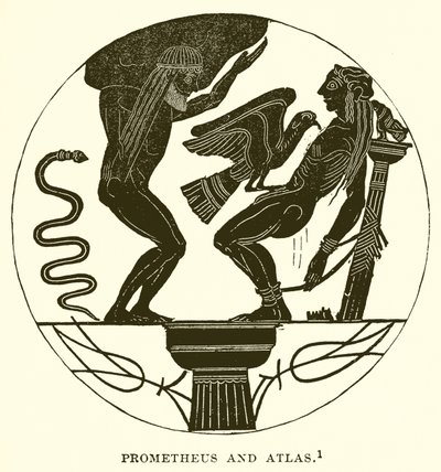 Prométheusz és Atlasz alkotó: English School