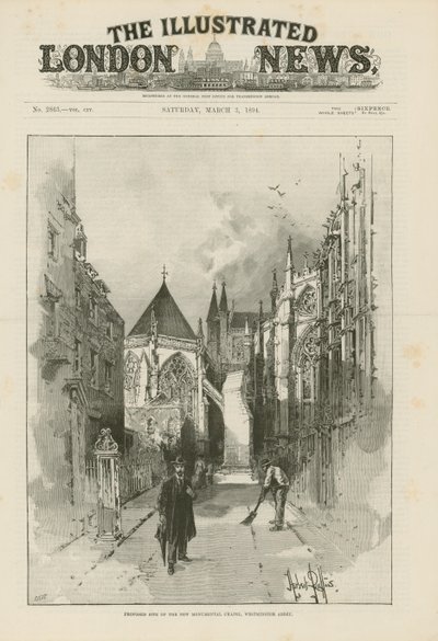 Az új monumentális kápolna javasolt helye alkotó: English School