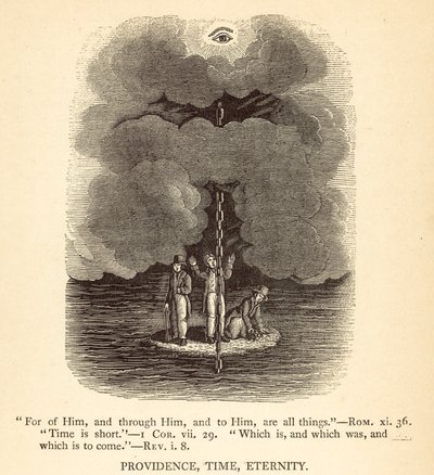 Gondviselés, idő, örökkévalóság (metszet) alkotó: English School