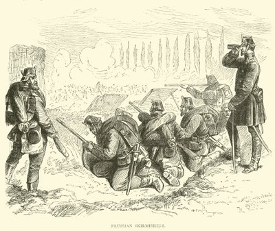 Porosz csetepaté, 1871. február alkotó: English School