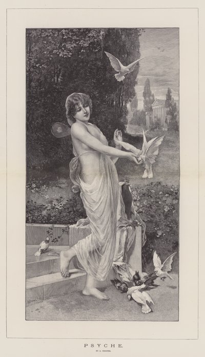 Psyche (metszet) alkotó: English School