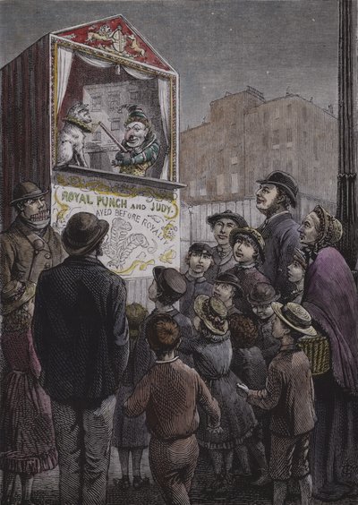 Punch és Judy show alkotó: English School