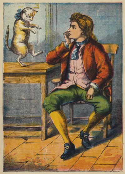 Puss vigasztalja a Miller fiát (színes litó) alkotó: English School