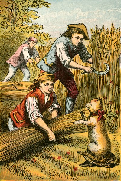 Puss fenyegeti a kaszásokat alkotó: English School