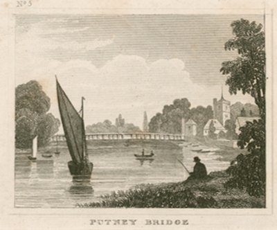 Putney Bridge, London alkotó: English School