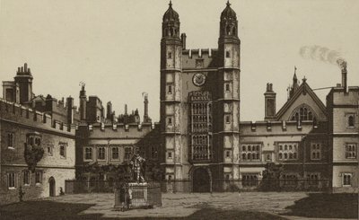 Quadrangle, Eton College (litho) alkotó: English School