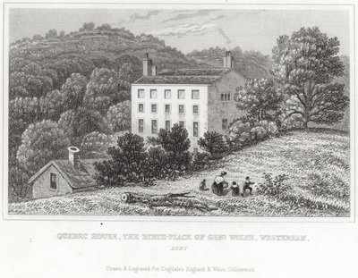 Quebec House, Wolfe tábornok szülőhelye Westerhamban alkotó: English School