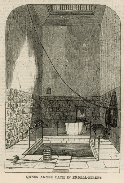 Queen Annes fürdő alkotó: English School