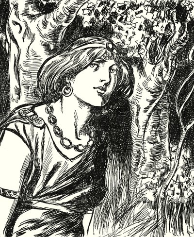 Boadicea királynő (litográfia) alkotó: English School