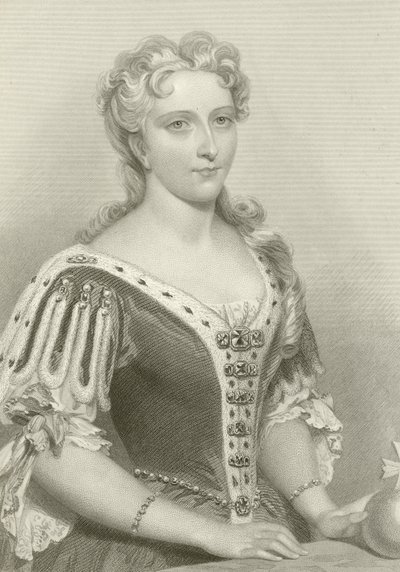 Karolina királynő, II. György király hitvese alkotó: English School