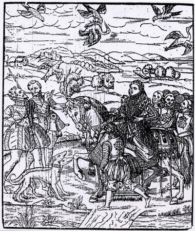 Hawking Erzsébet királynő alkotó: English School