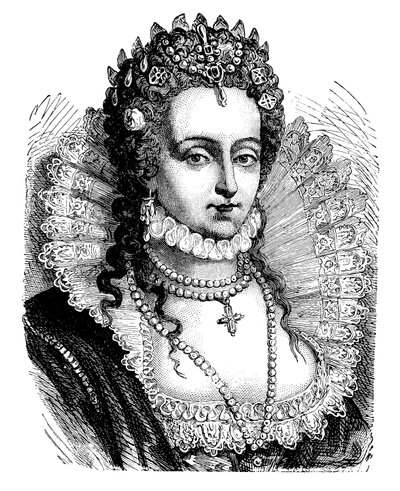 I. Erzsébet királynő (színes litó) alkotó: English School