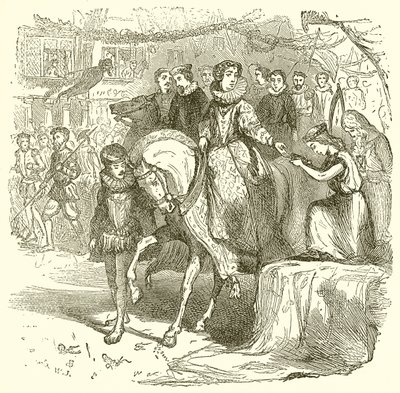 Erzsébet királynő átvette a Bibliát alkotó: English School