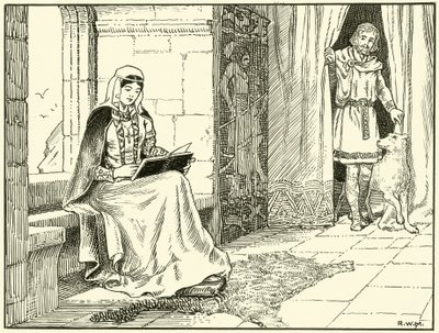 Margit királynő (tinta papíron) alkotó: English School