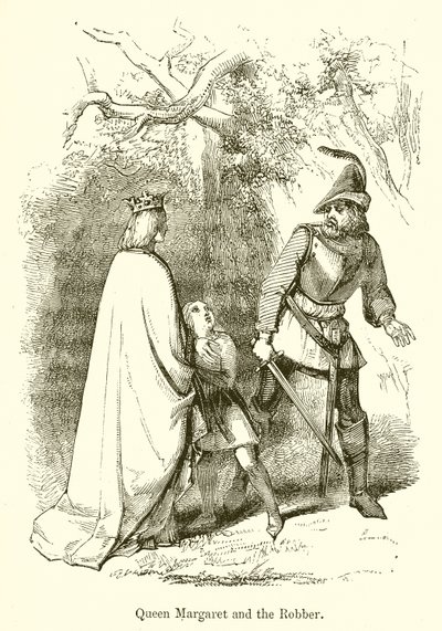 Margit királynő és a rabló alkotó: English School