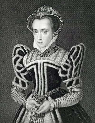 Queen Mary (metszet) alkotó: English School