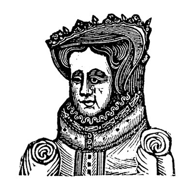 I. Mária királynő (fametszet) alkotó: English School