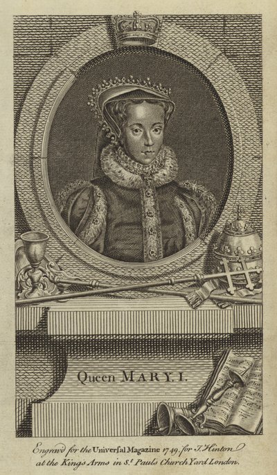 Mária királyné I alkotó: English School