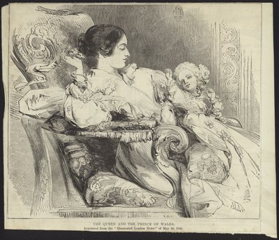 Viktória királynő és a walesi herceg alkotó: English School