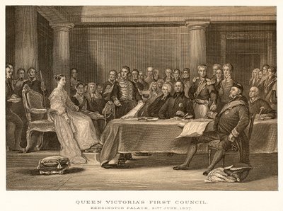 Viktória királynő első tanácsa alkotó: English School