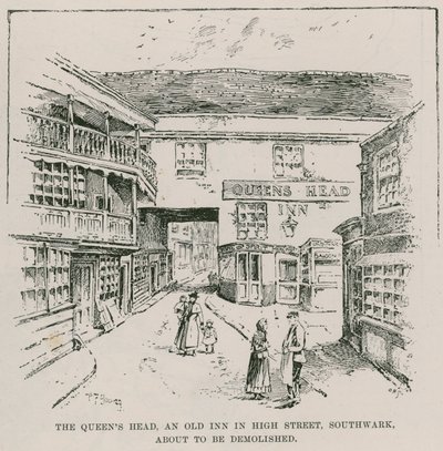 Queens Head, Southwark alkotó: English School