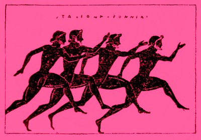 Verseny, illusztráció: Victor Duruy Görögország története című könyvéből, 1890 (digitálisan javított kép) alkotó: English School