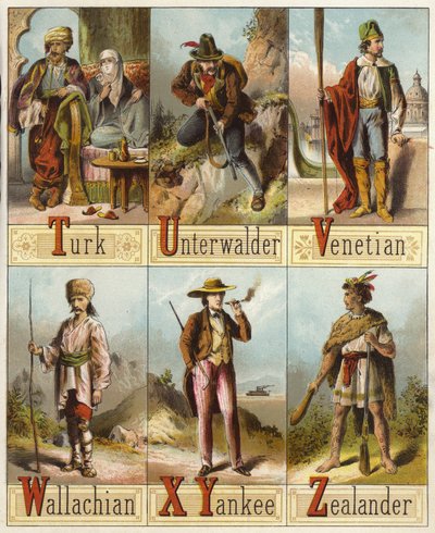 A világ versenyei (chromolitho) alkotó: English School