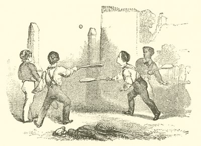 Rackets (gravírozás) alkotó: English School