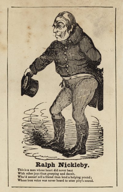 Ralph Nickleby a Nicholas Nicklebytől alkotó: English School