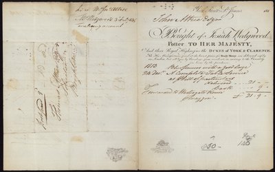 Josiah Wedgwood által kiállított nyugta alkotó: English School