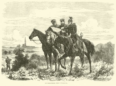 Felderítés Strasburg közelében, 1870. szeptember alkotó: English School