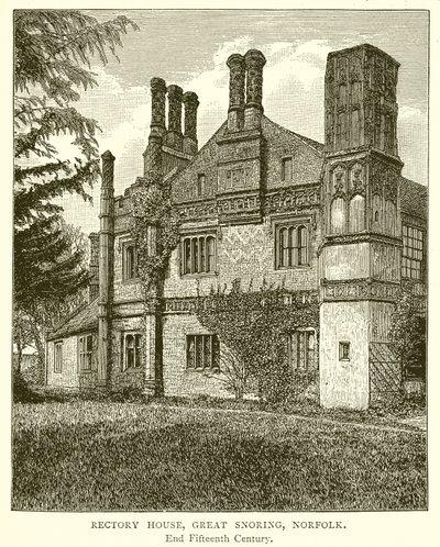 Rectory House, Great Snoring, Norfolk alkotó: English School