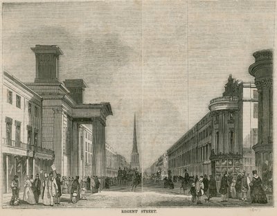 Regent Street, London alkotó: English School