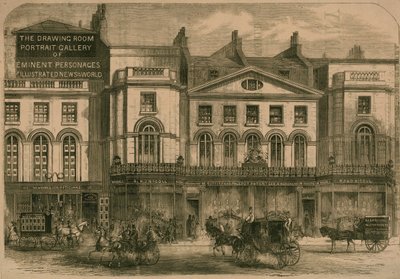 Regent Street, London, keleti oldalon alkotó: English School