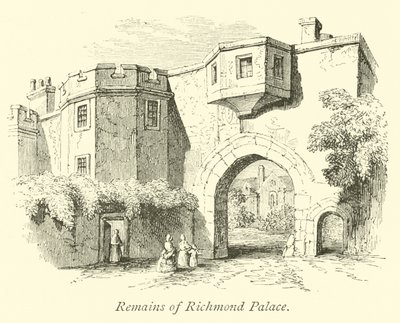 A Richmond-palota maradványai alkotó: English School